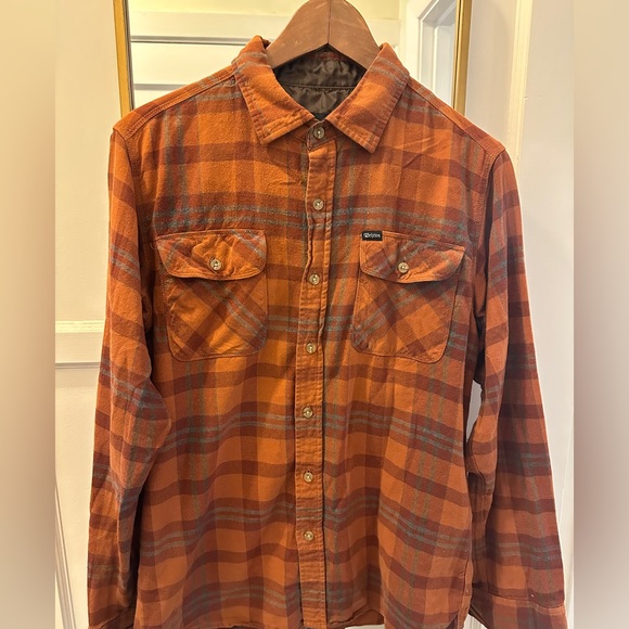 Brixton Fall Flannel Button Up - Picture 3 of 10